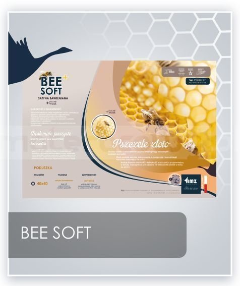 Kołdra Synthetic Exclusive Satyna Bawełniania Bee Soft AMZ 