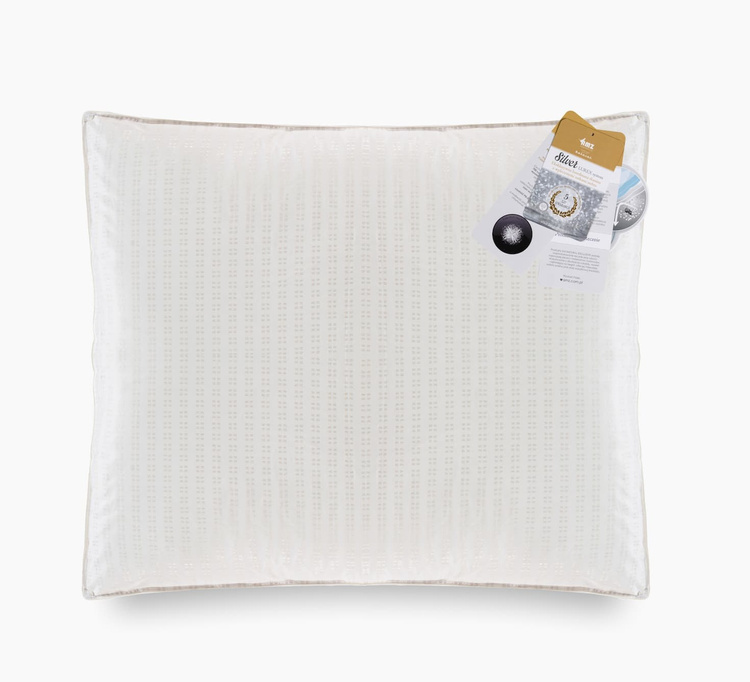 Poduszka Silver AMZ trzykomorowa, PUCH 90% + puch 50%