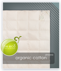 Zimowa kołdra puchowa Organic Cotton AMZ 