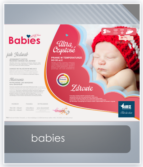 Kołdra i poduszka Basic Plus dla dziecka półpuch gęsi 70% AMZ