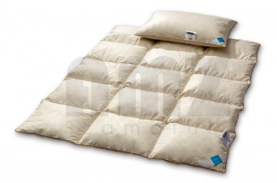 Kołdra i poduszka dla dziecka Premium puch gęsi 100% AMZ 