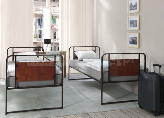 Rozkładane piętrowe łóżko hotelowe JANPOL 