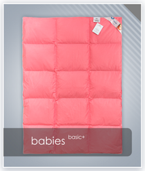 Kołdra i poduszka Basic Plus dla dziecka półpuch gęsi 70% AMZ